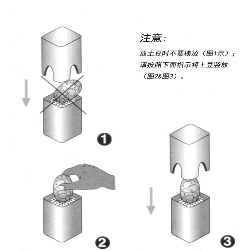 土豆切條器